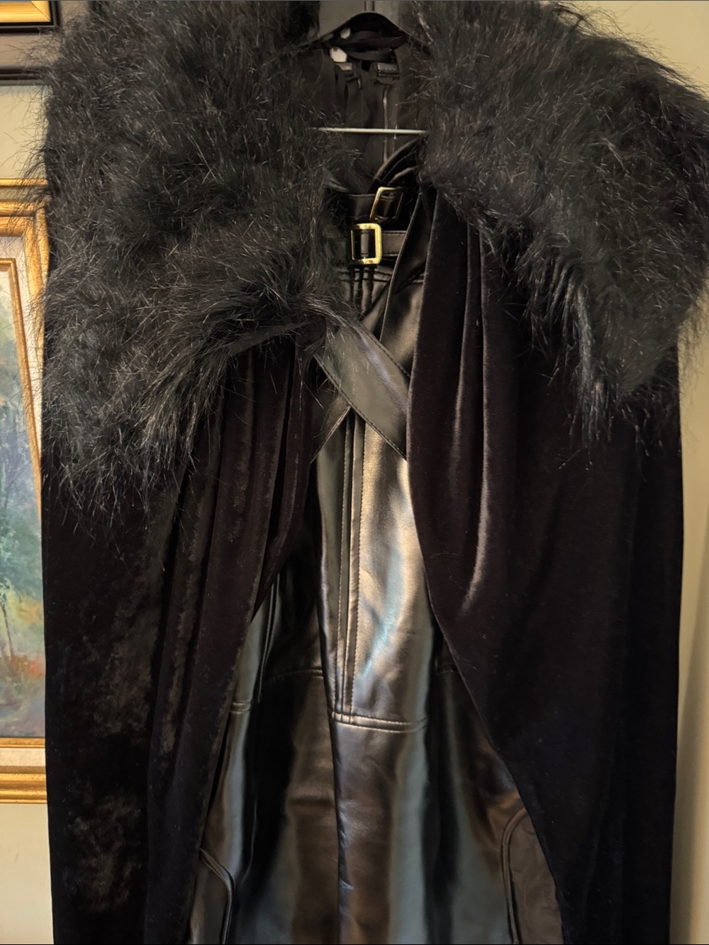 Charades Dragon Knight Deluxe Black Velvet Halloween Costume Size Large L King